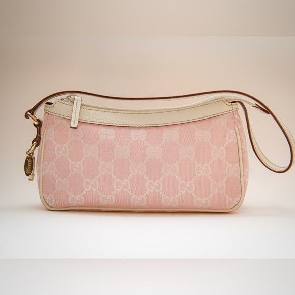 Gucci Pink Cowboy Boot Charm Pochette Bag - Picture 4 of 13